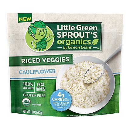 Green Giant Little Green Sprout Organic Cauliflower Riced Veggie - 10 Oz - Image 3