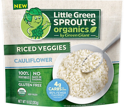 Green Giant Little Green Sprout Organic Cauliflower Riced Veggie - 10 Oz