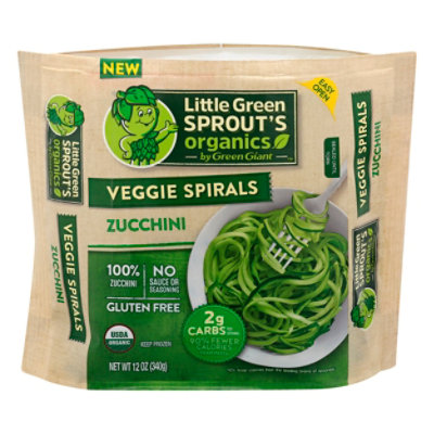  Green Giant Little Green Sprouts Organics Veggie Spirals Zucchini - 12 Oz 