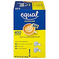 Equal Sucralose 0 Cal Sweetener Packets - 400 Count - Image 3