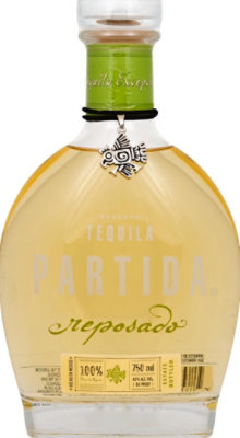 Partida Tequila Reposado 80 Proof - 750 Ml - Image 2