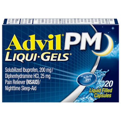 Advil PM Liqui Gels - 20 Count - Image 1