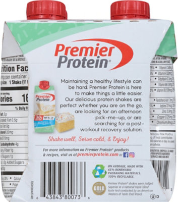 Premier Protein Cake Batter - 4-11 Oz - Image 6