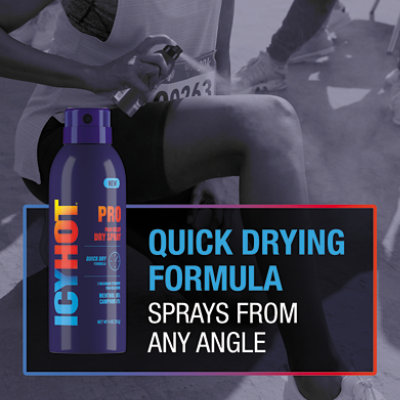 Icy Hot Pro Dry Spray - 4 Oz. - Image 5