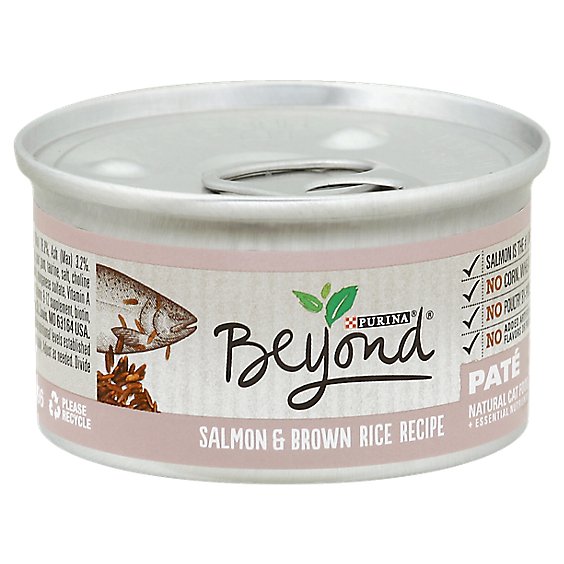 Purina Beyond Cat Wet Salmon & Brwn Rice - 3 Oz