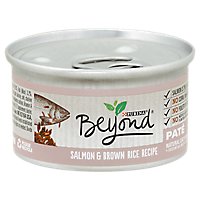 Purina Beyond Cat Wet Salmon & Brwn Rice - 3 Oz - Image 1