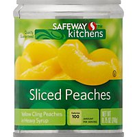 Signature Kitchens Peaches Yellow Cling Slice H/S - 8.5 Oz - Image 2