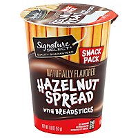 Signature SELECT Hazelnut Spread With Breadsticks Snack Pack - 1.8 Oz - Image 1
