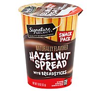 Signature SELECT Hazelnut Spread With Breadsticks Snack Pack - 1.8 Oz