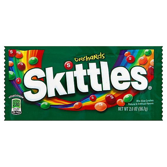 Skittles Candies Bite Size Orchards - 2 Oz