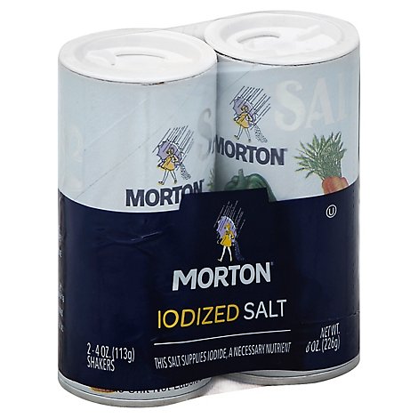 Morton Salt Shakers - 2-4 Oz