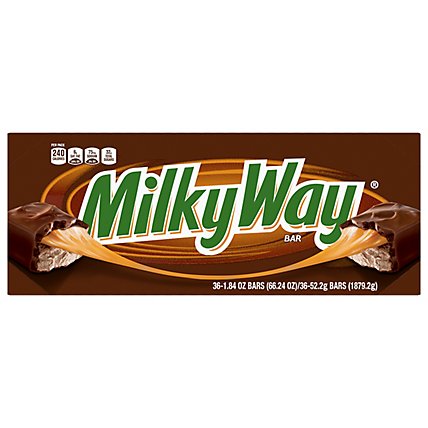 Milky Way Candy Bar - 36-1.84 Oz - Image 1