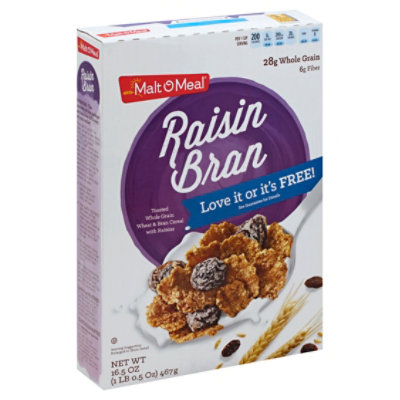 Malt-O-Meal Cereal Raisin Bran - Online Groceries | Safeway