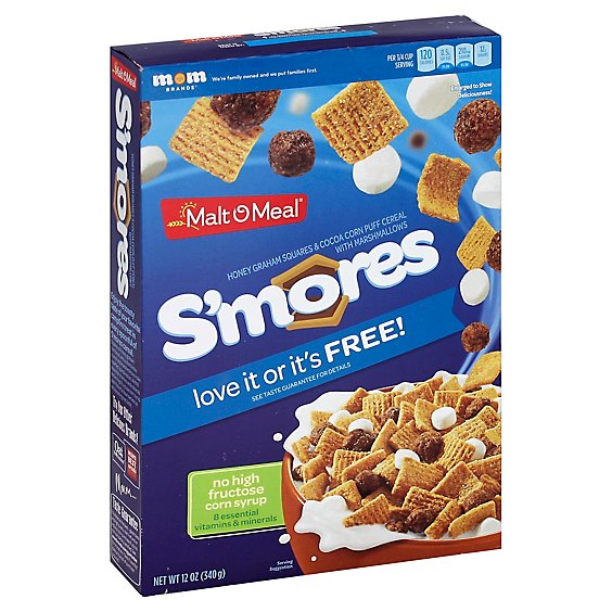 Malt-O-Meal Cereal Smores Box - 12 Oz