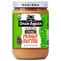 Once Again Peanut Butter American Classic Creamy No Stir - 16 Oz - Image 3