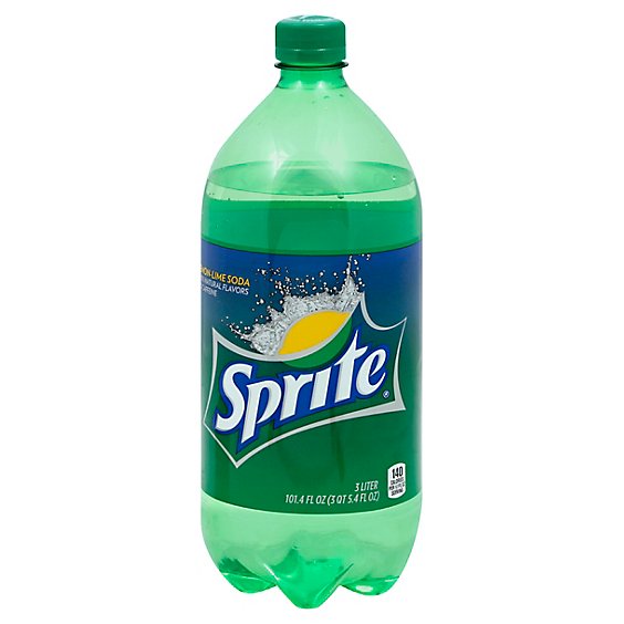 Sprite Soda Pop Lemon Lime - 3 Liter