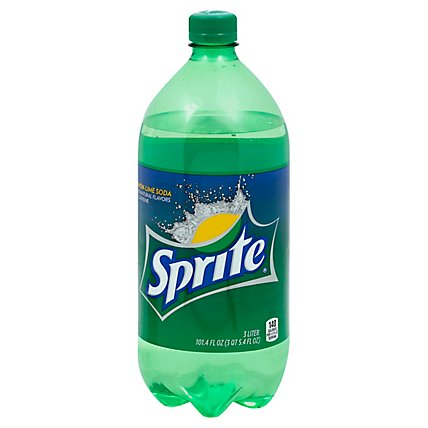 Sprite Soda Pop Lemon Lime - 3 Liter - Image 1