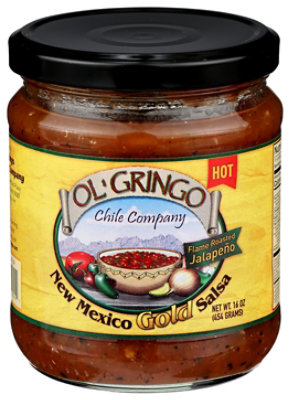 Ol Gringo Chile Co Salsa Nm Gold Hot - 16 Oz - Image 1