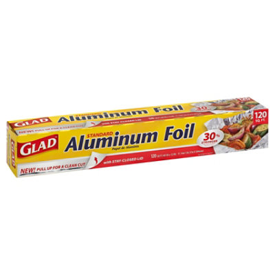 Glad Foil Standard Alum Foil - 120 Sq. Ft. - Image 1