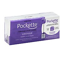 Pockette European 4 Ply Luxury Facial - 6-10 Count