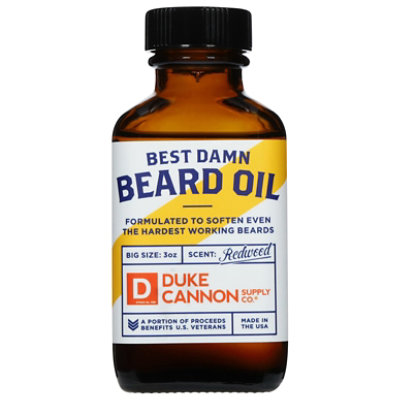Duke Cannon Best Damn Beard Oil Each Safeway