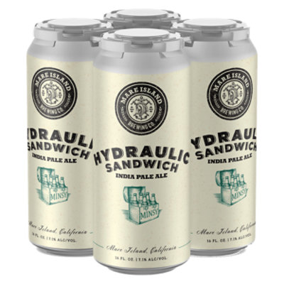 Mare Island Brewing Co. Hydraulic Sandwich India Pale Ale Cans - 4-16 Fl. Oz. - Image 1