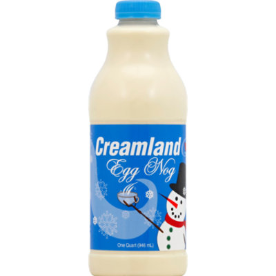 Creamland Old Fashioned Egg Nog, 1/2 gal - Kroger