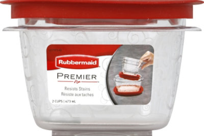Rubbermaid Premier Container 2 Cup - Each - Image 2