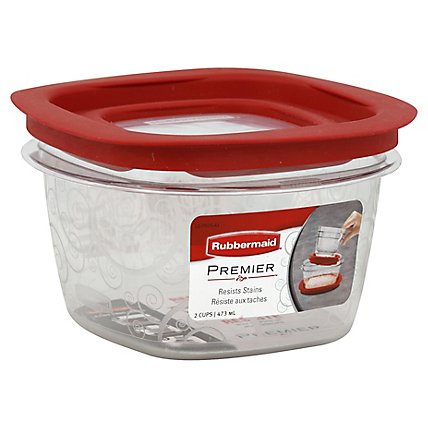 Rubbermaid Premier Container 2 Cup - Each - Image 1