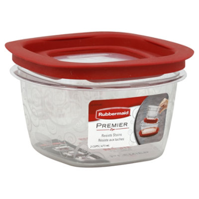 Rubbermaid Premier Container 2 Cup - Each - Image 1