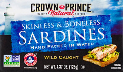 Crown Prince Sardine Bnlss Skn - 4.37 Oz - Image 2