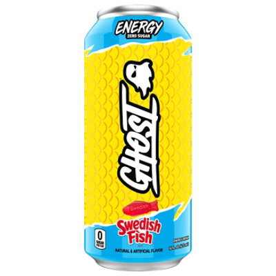 Ghost Swedish Fish Zero Sugar Energy Drink - 16 Fl. Oz. - Image 1