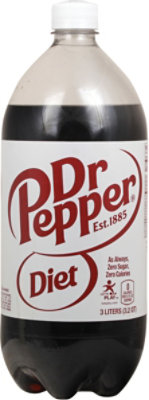 Dr. Pepper Diet Soda - 3 Liter - Image 2