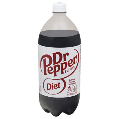 Dr. Pepper Diet Soda - 3 Liter - Image 1