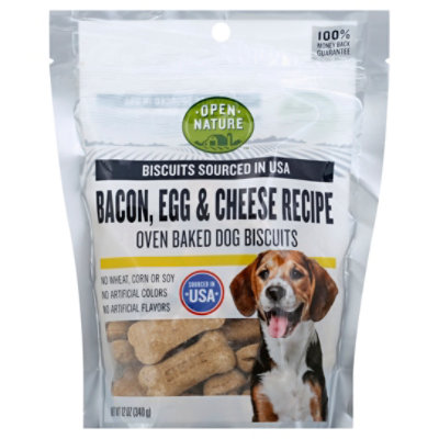 Open Nature Dog Biscuits Bacon - Online Groceries | Safeway