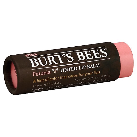 Burts Tinted Lip Blm Petunia - .15 Oz