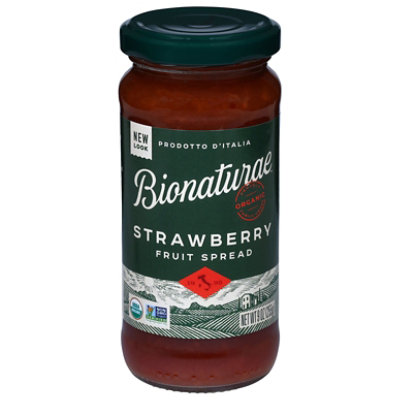 Bionaturae Fruit Spread Organic Strawberry - 9 Oz - Image 2
