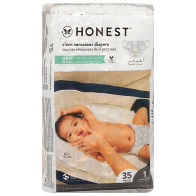 The Hones Diaper Panda Sz 1 - 35 Count - Image 3