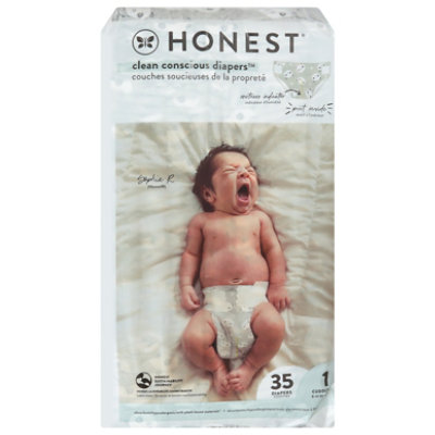 The Hones Diaper Panda Sz 1 - 35 Count