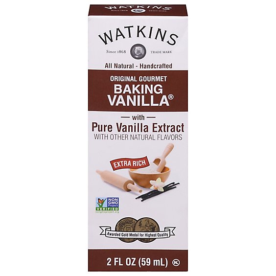 Watkins Vanilla All Nat Baking - 2 Oz