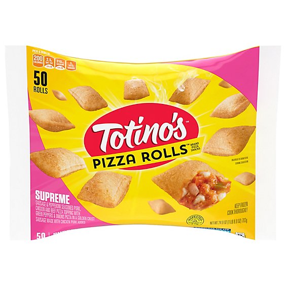 Totinos Pizza Rolls Supreme - 24.8 Oz
