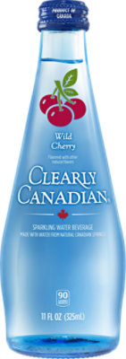 Clearly Canadian Water Sprklng Wild Cherry - 11 Oz - Image 2