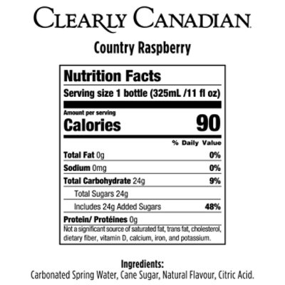 Clearly Canadian Water Sprklng Cnty Rspbry - 11 Oz - Image 4