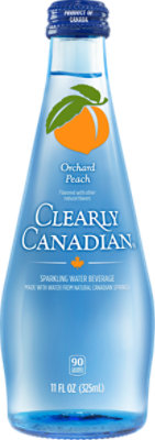 Clearly Canadian Water Sprklng Ochrd Peach - 11 Oz - Image 2