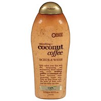 OGX Smoothing Plus Coconut Coffee Exfoliating Body Scrub - 19.5 Fl. Oz. - Image 2