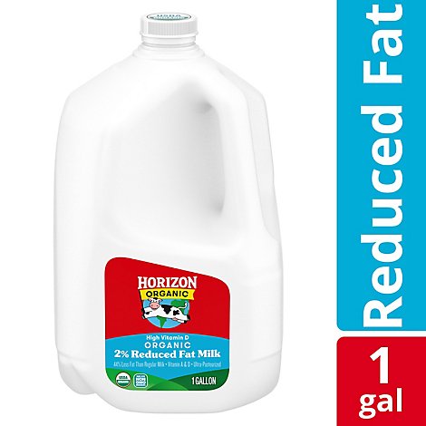 horizon milk organic gallon reduced oz fat fl