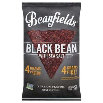 Beanfields Bean & Rice Chips Black Bean With Sea Salt - 5.5 Oz - Image 1