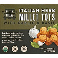 RollinGreens Millet Tots Italian Herb With Garlic & Basil - 11.5 Oz - Image 2