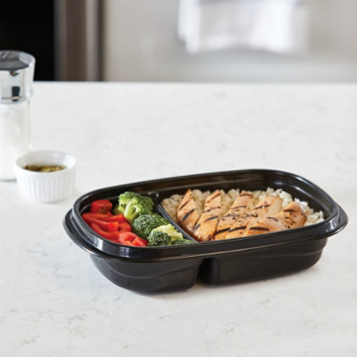 Rubbermaid Take Alongs Container Meal Prep Built In Divider - 5 Count - Image 5