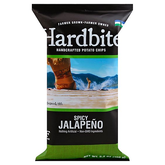 Hardbite Potato Chips Jalapeno - 150 Gram